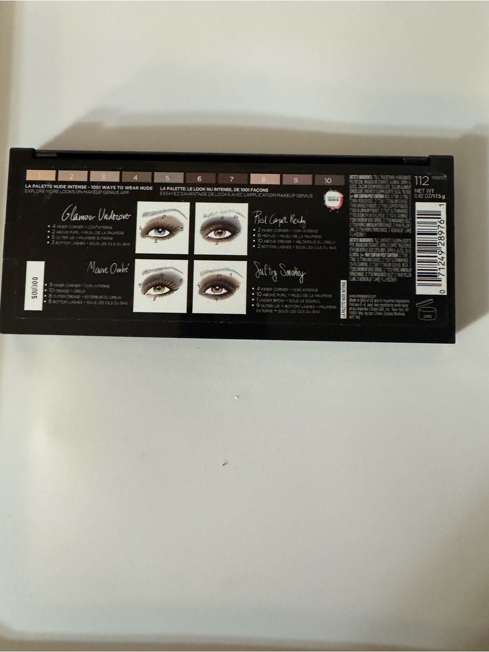 L’Oreal LA PALETTE NUDE INTENSE - 1001 WAYS TO WEAR NUDE NEW - Picture 2 of 7